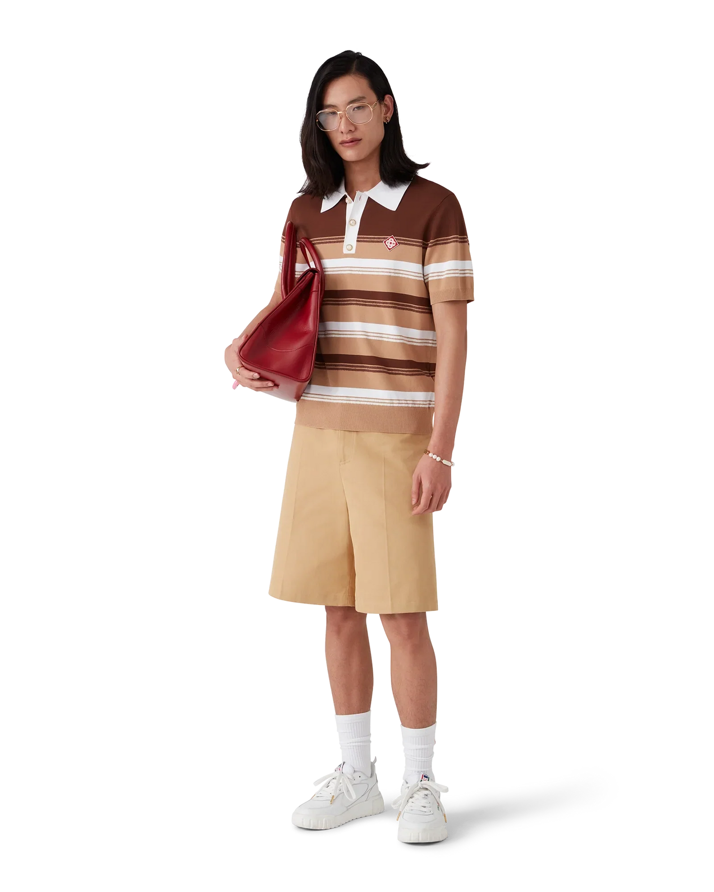 Stripe Polo Shirt