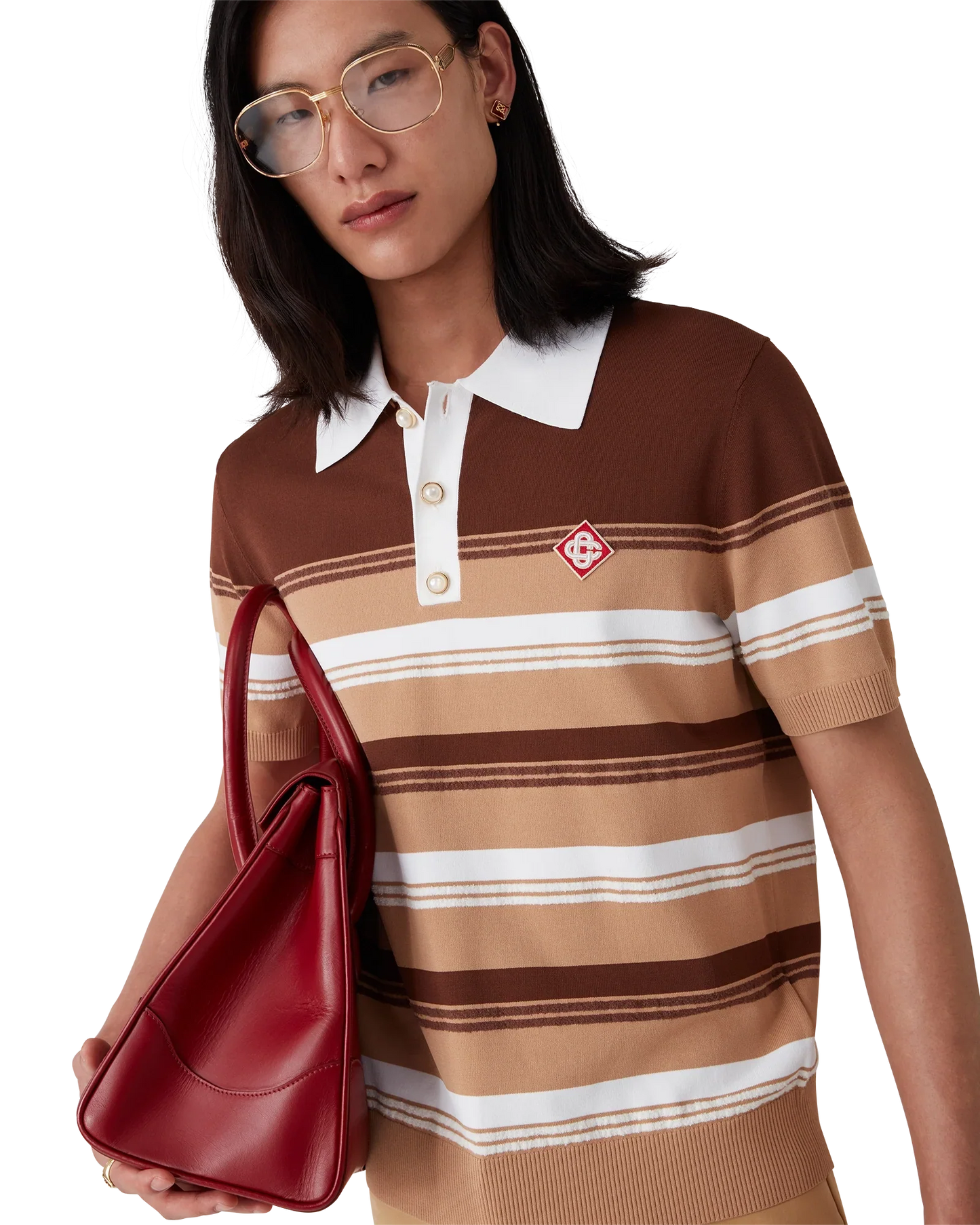 Stripe Polo Shirt