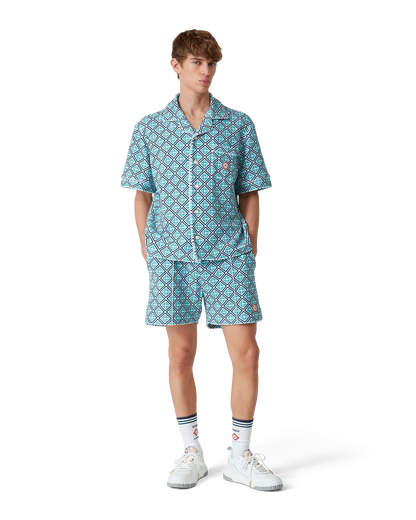 Monogram Short Sleeve Towelling Shirt