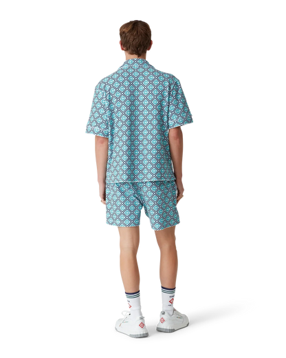 Monogram Short Sleeve Towelling Shirt