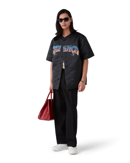 Gothic Baseball Short Sleeve Shirt