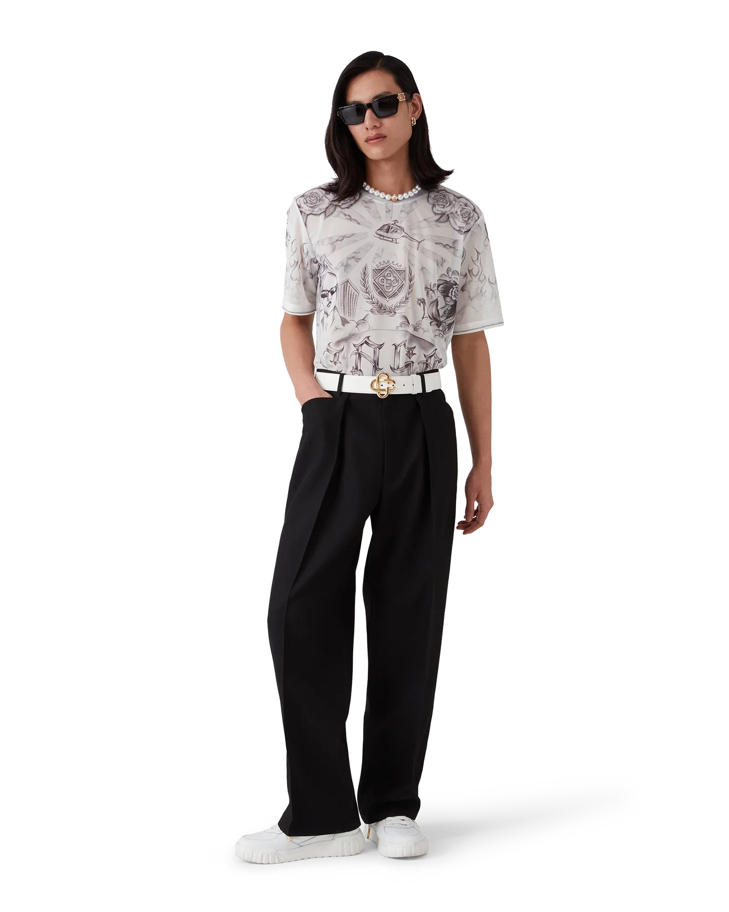 Tattoo Mesh Top
