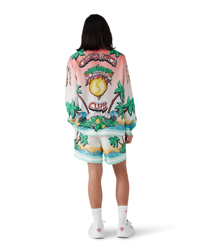 Tennis Club Silk Shorts