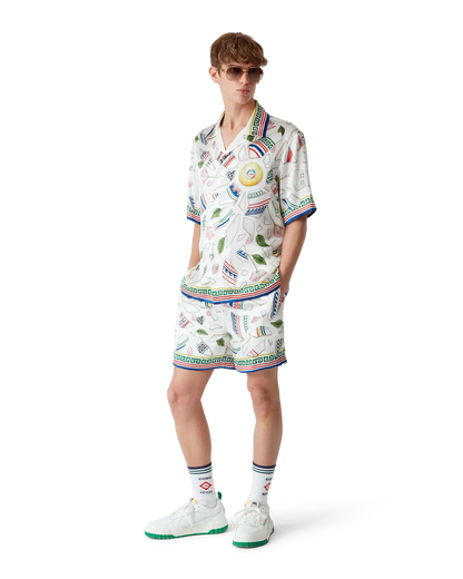 Le Vase Brise Silk Shorts
