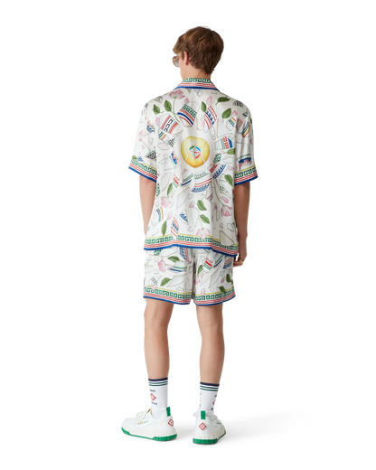 Le Vase Brise Silk Shorts