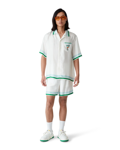 Metaphysical Tennis Icon Silk Shorts