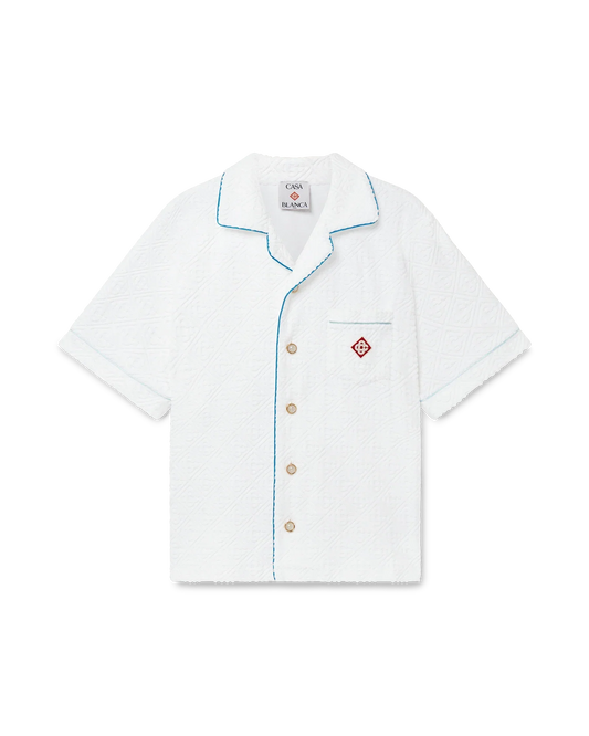 Monogram Short Sleeve Towelling Shirt