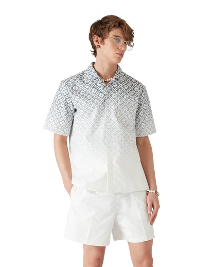 Monogram Gradient Short Sleeve Shirt
