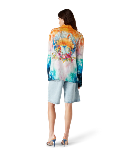 Surf Trip Long Sleeve Long Sleeve Silk Shirt