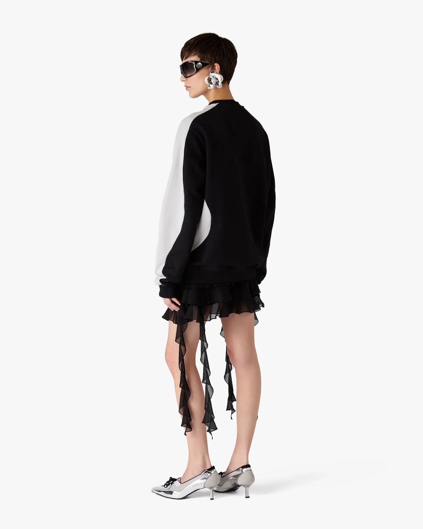 Colourblock Long Sleeve Sweatshirt