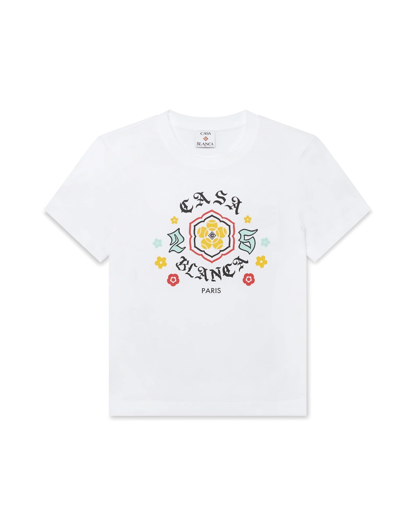 Emblem Fitted Short Sleeve T-Shirt