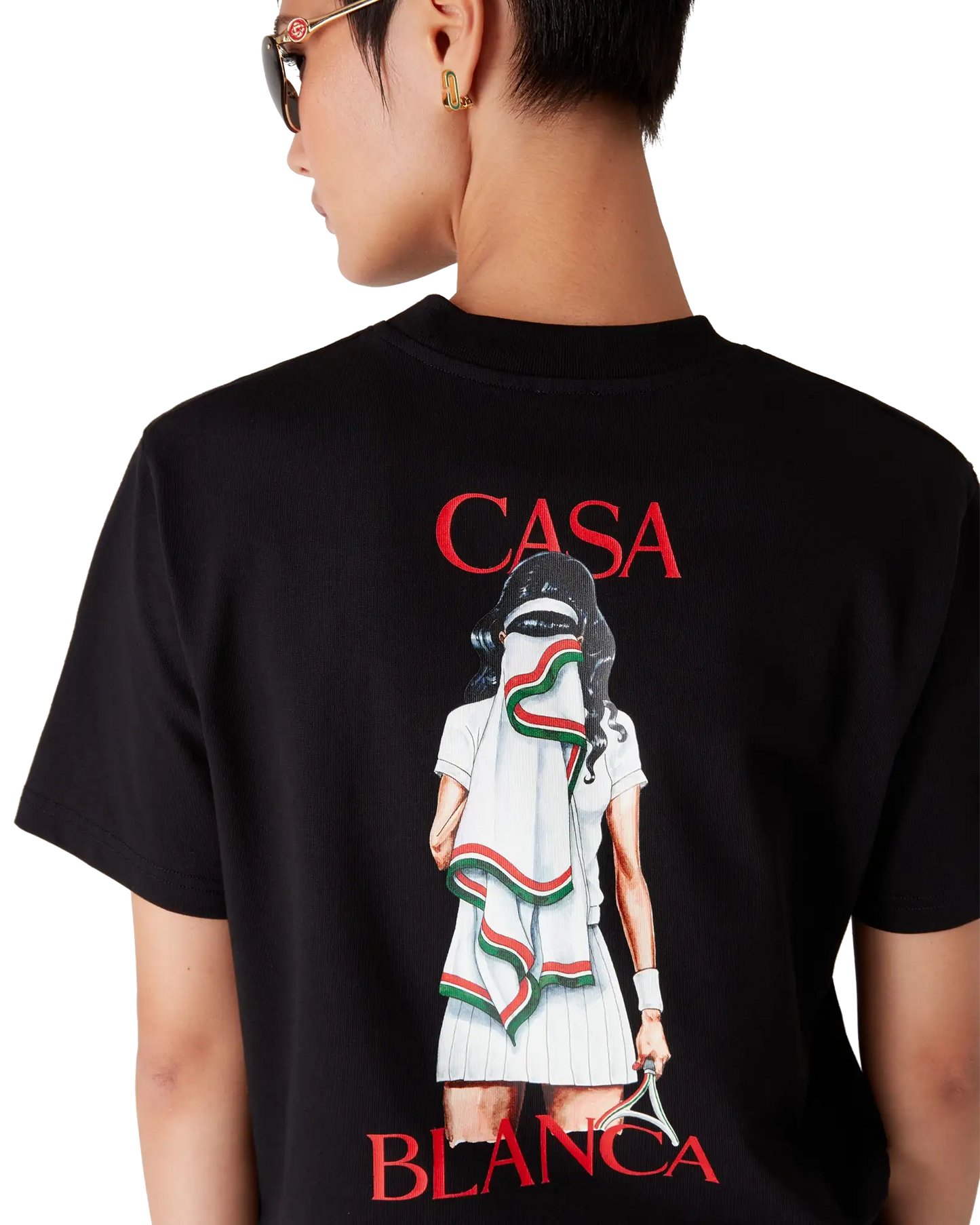 Tennis Girl Short Sleeve T-Shirt