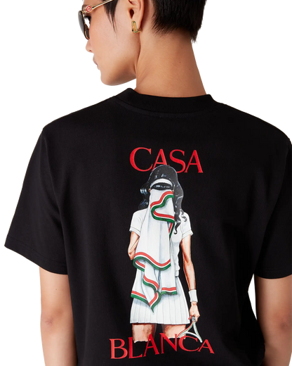 Tennis Girl Short Sleeve T-Shirt