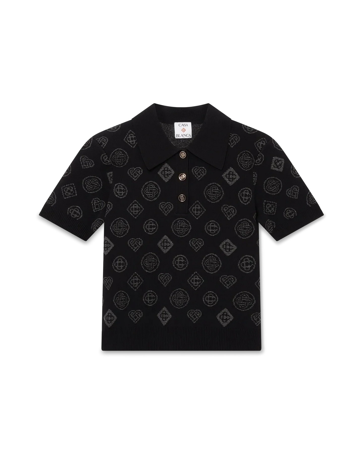 Monogram Jacquard Polo