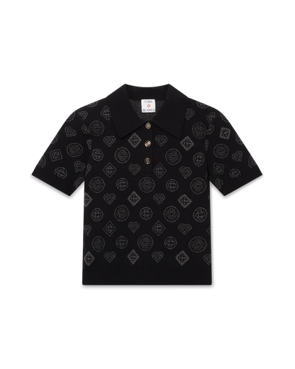 Monogram Jacquard Polo