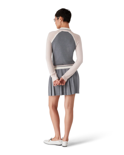 Merino Tennis Long Sleeve Polo