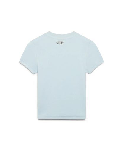 Womens Velour Short Sleeve T-Shirt