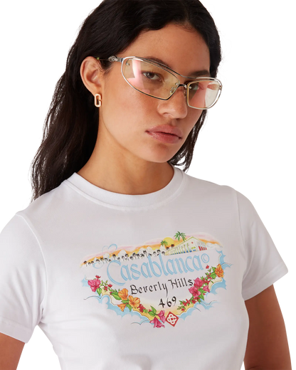 Los Angeles Store Cropped Baby Tee