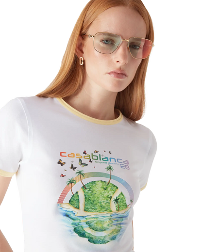 Beyond Destiny Longline Ringer Short Sleeve Tee