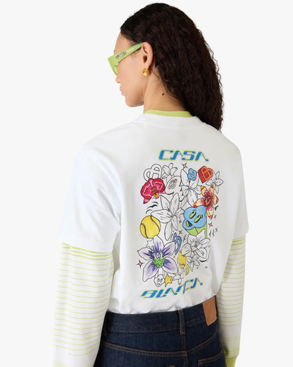 White Graffiti Short Sleeve T-Shirt