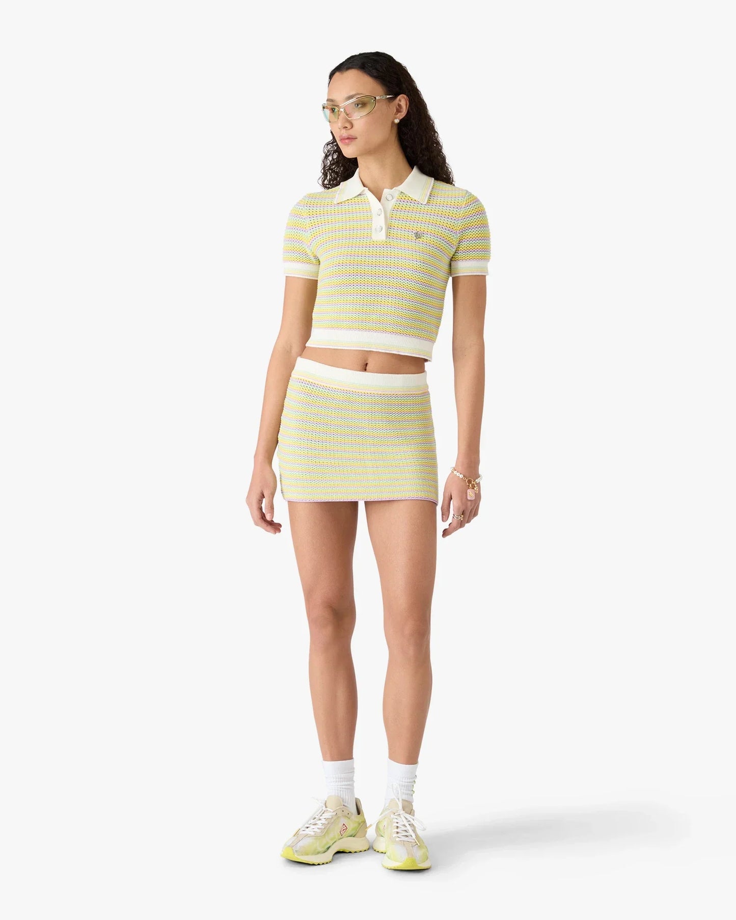 Bourgeois Striped Polo Shirt