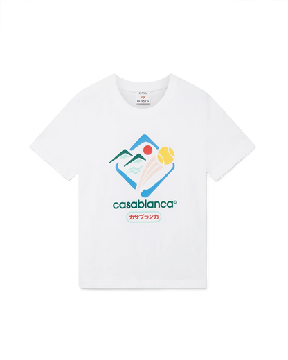 Montagne Sportif Cropped Short Sleeve T-Shirt