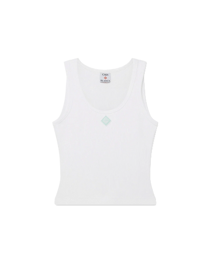 Ribbed Jersey Tank Top