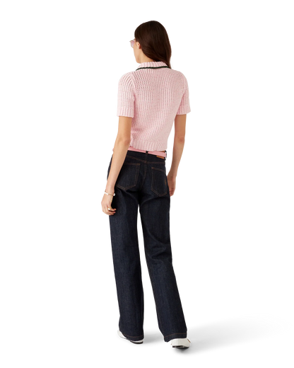 Cotton Moulin¨¦ Polo Shirt