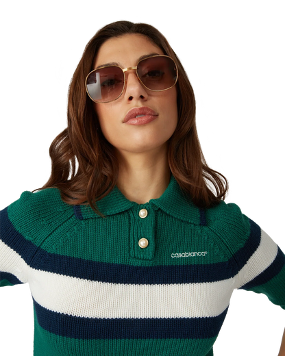 Colourblock Polo Shirt