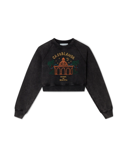 School of Beautiful Cropped Sweatshirt