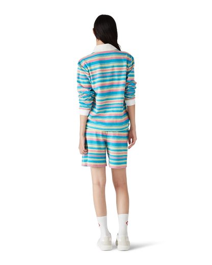 Stripe Towelling Shorts