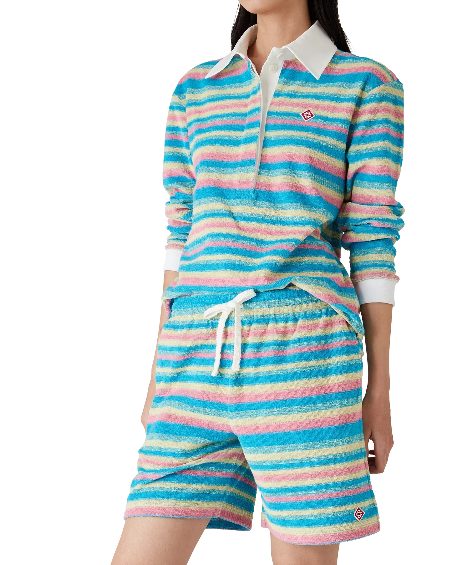 Stripe Towelling Shorts