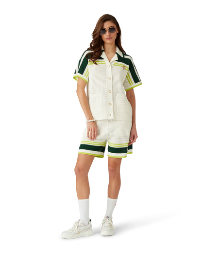Tennis Crochet Shorts